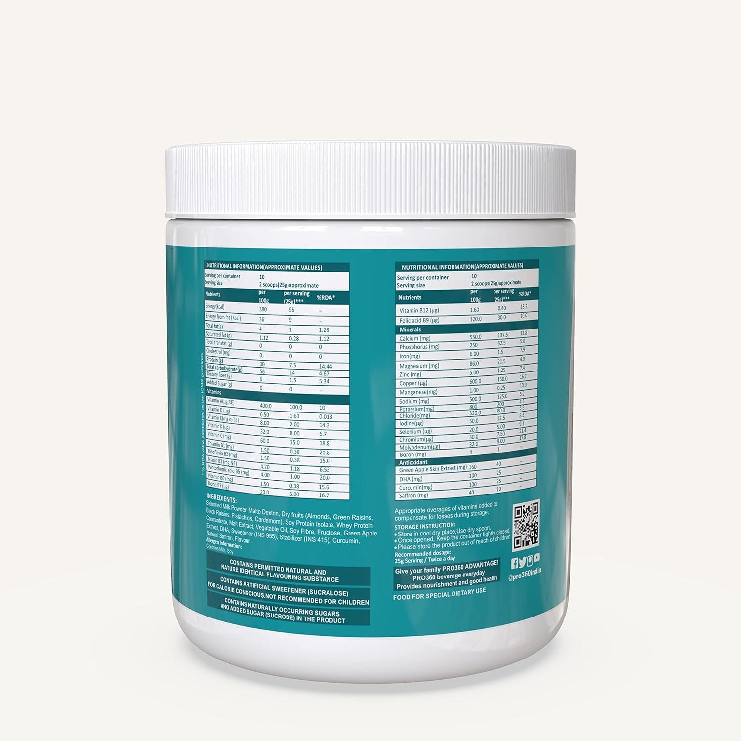 OTAA OTAA MOM Protein Powder Nutritional Supplement for Pregnant and Lactating Mother, Complete Maternal Nutrition during Pregnancy and Breastfeeding - Dry Fruits with Saffron 250G