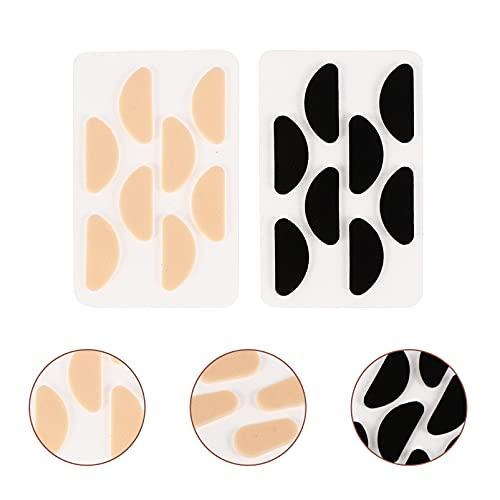 Healifty 20 Sheets Non-Slip Eye and Nose Stickers Glasses Supplies Practical Nose Pad Nose Patch Nasal Stick Anti-Skid Nose Pad Glasses Accessory Eyeglasses Nose Pad Non-Slipping Nose Pads