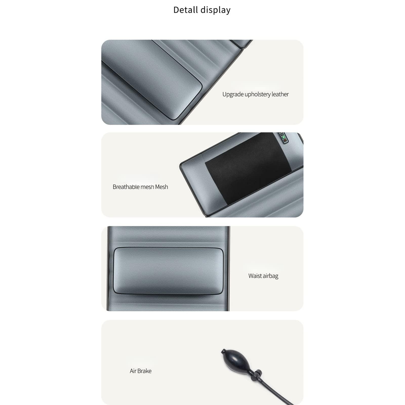 ASUMUI ASUMUI Multifunctional Home Massage Mattress Cervical Spine Waist Back Massager Body Electric Massage Pad Cushion Heating Cushion