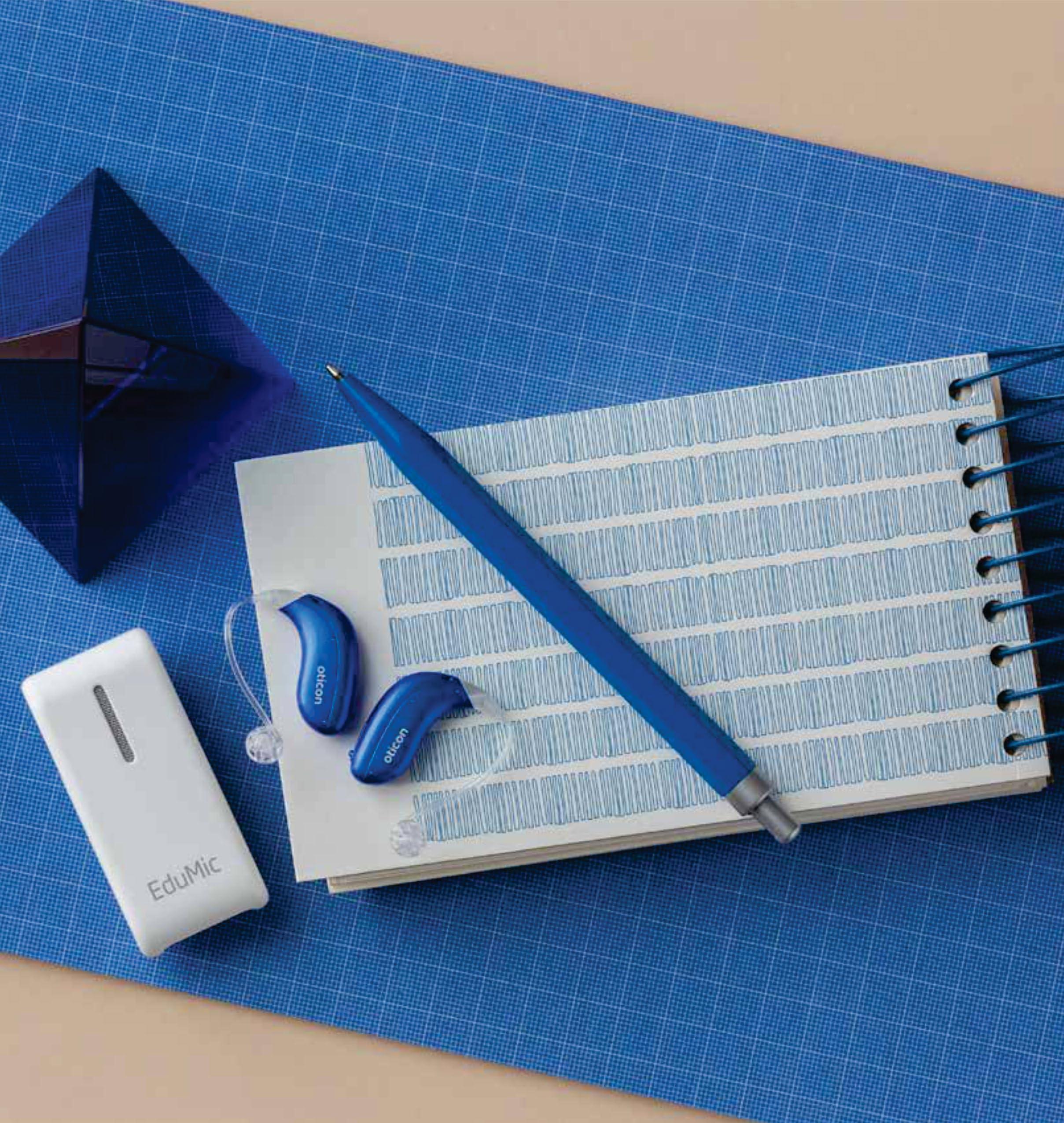 Otto Tech Oticon EduMic Streamer Wireless Remote Microphone System Compatible with Oticon Pediatric Hearing Aids