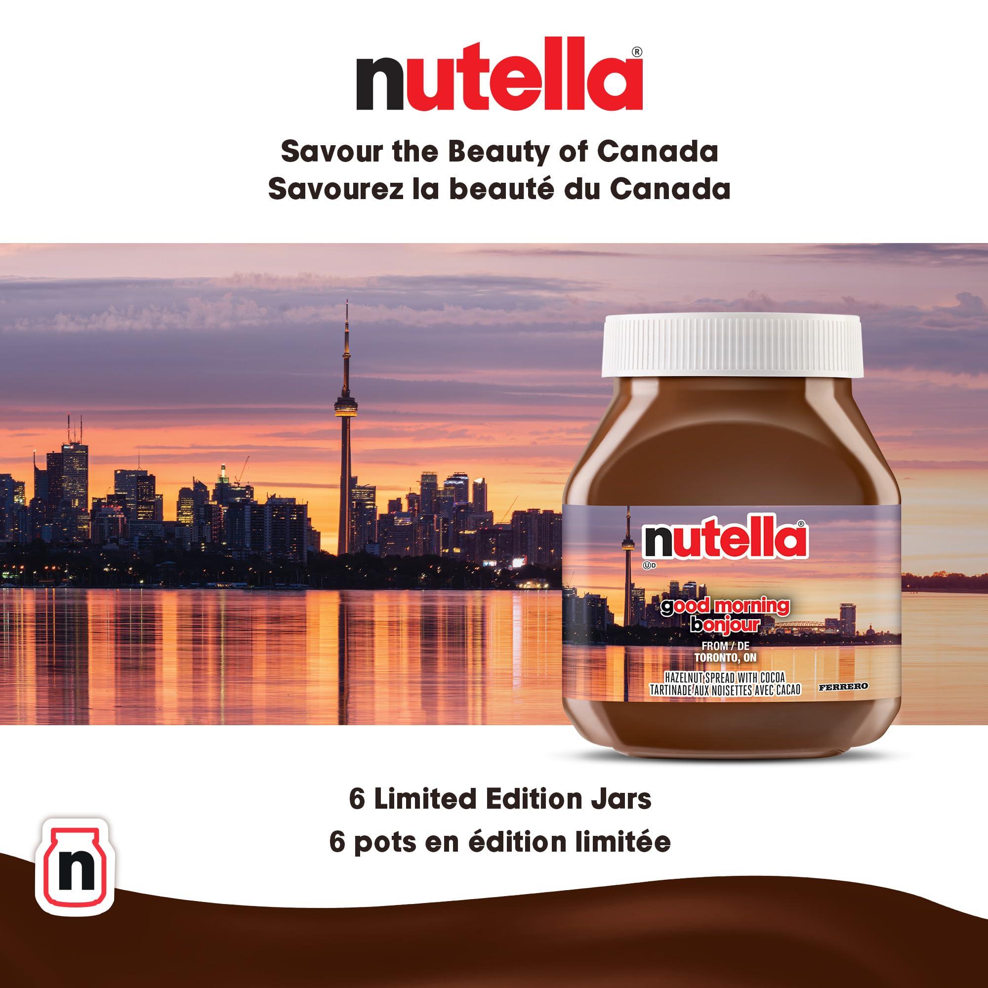 Nutella Nutella Hazelnut Chocolate Spread, 1kg/35.3 oz, (6 pack) {Imported from Canada}