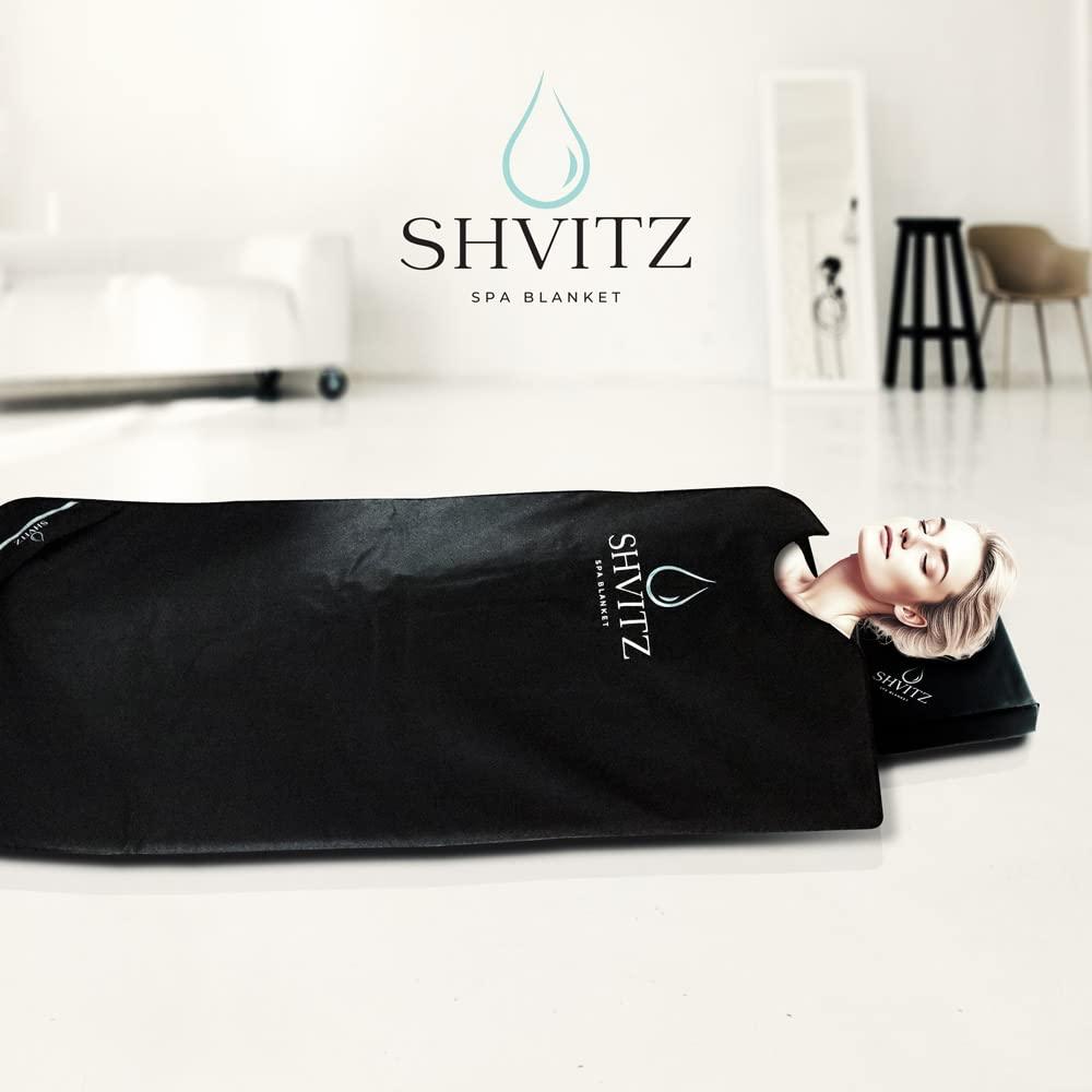 URBAN SOMBRERO Shvitz Infrared Sauna Blanket - Portable Sauna For At Home Far Infrared Therapy to Detox and Relax Your Body and Mind - Used by the Elite and Athletes for Next Level Relaxation and Exercise Recovery