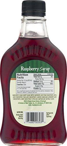 Maple Grove Farms Maple Grove Farms Flavored Syrups, Raspberry, 8.5 Ounce