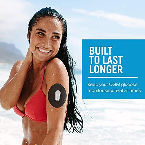 RockaDex Dexcom G6 Adhesive Patch, Water Resistant, Strong Adhesive Patches. … (Mix Girl)