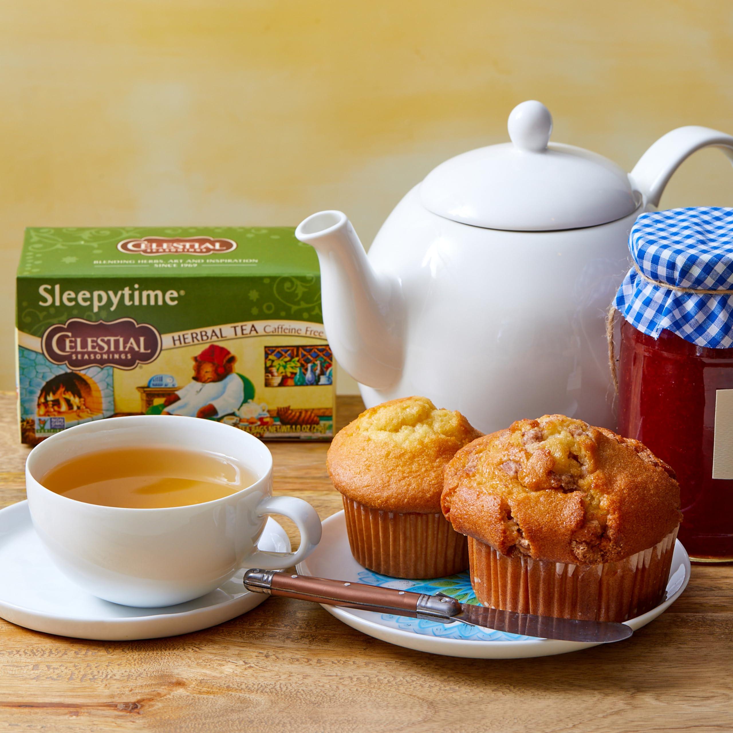 Celestial Seasonings Celestial Seasonings Sleepytime Herbal Tea, Variety Pack - Caffeine Free Sleep Tea, 20 Tea Bags Per Box (Pack of 6)