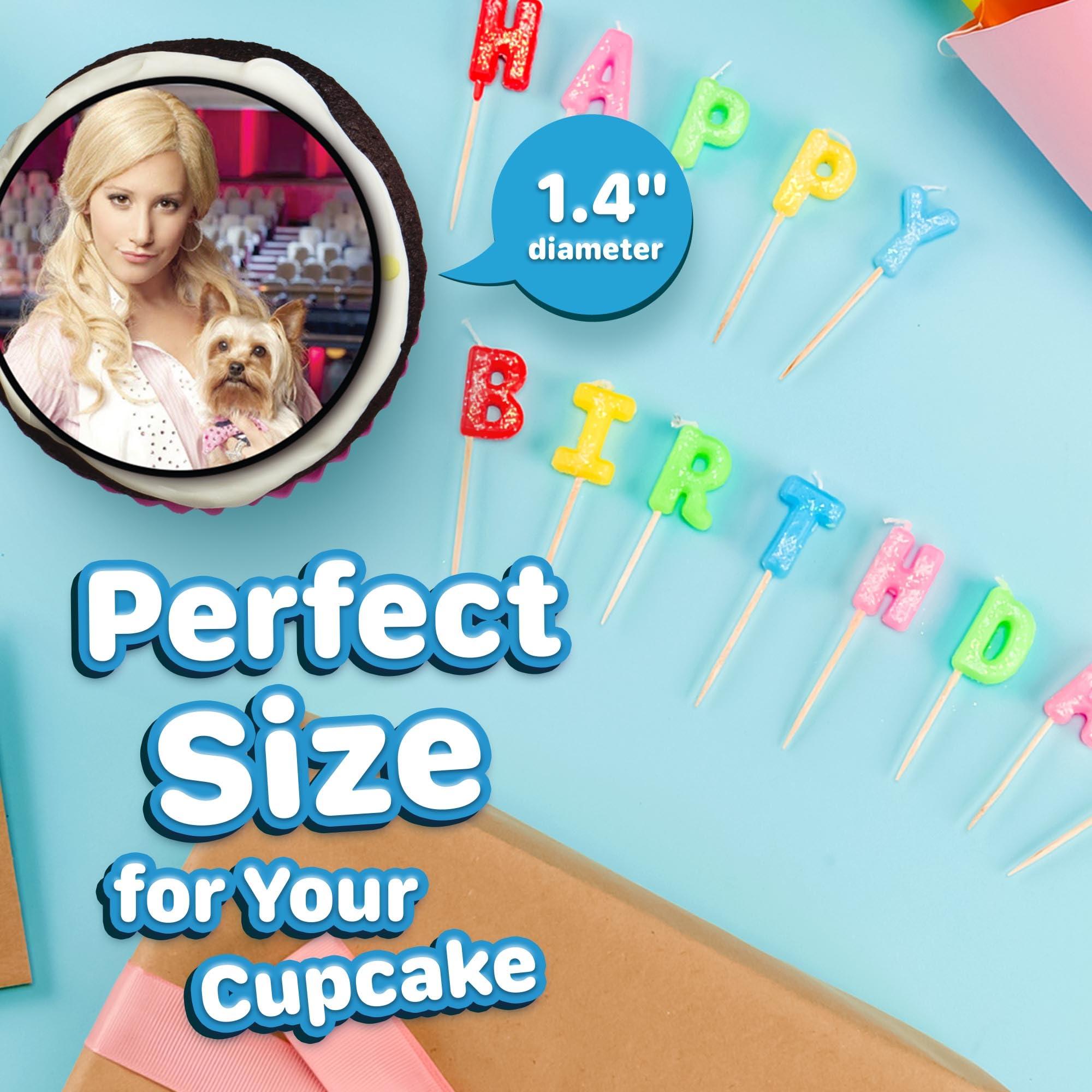 NATURAL BEHAVIOUR 30 x Edible Cupcake Toppers School Music Themed Collection of Edible Cake Decorations | Uncut Edible Prints on Wafer Sheet