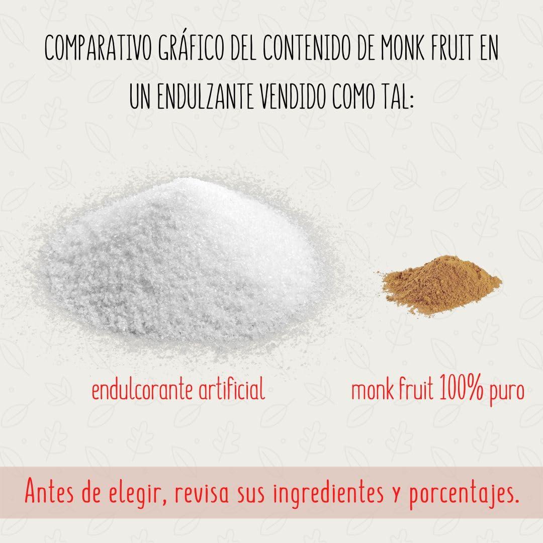 THE MIX SUPERFOODS The Mix Superfoods, Monk Fruit PURE, NO erythritol, NO artificial, JUST monk fruit 100% (100 g)