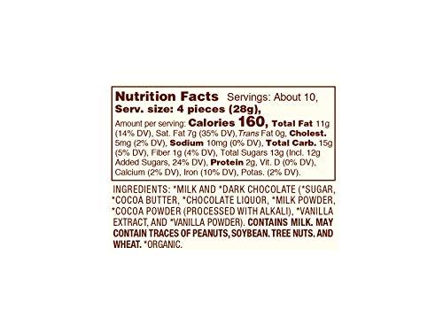 Lake Champlain Chocolates LAKE CHAMPLAIN CHOCOLATES Organic Milk & Dark Chocolate Autumn Coins Gift Bag, 10 OZ