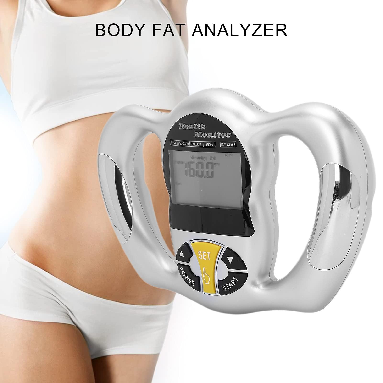 Estink Body Fat Measuring Instrument, At Loss Monitor, Handheld Body Fat Measuring Instrument BMI Meter Fat Analyzer Monitor Measure Device