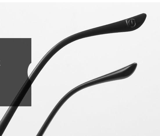 HDTVTV HDTVTV Oversized Computer Readers Blue Light Blocking Eyewear Reading Glasses Anti UV Round Unbreakable Flat Light Mirror (Color : Blue, Size : +150)