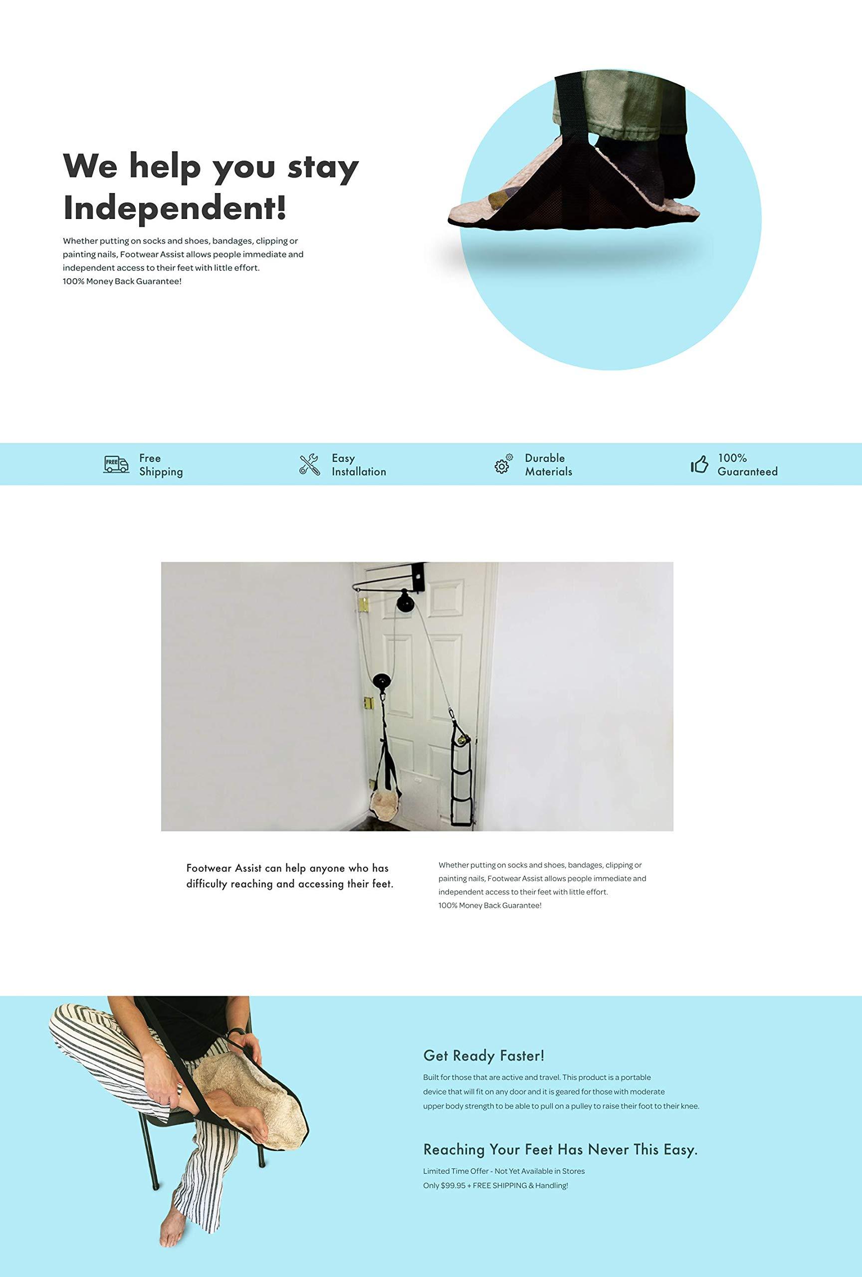 Footwear Assist Footwear Assist Limited Mobility Portable Dressing Aid