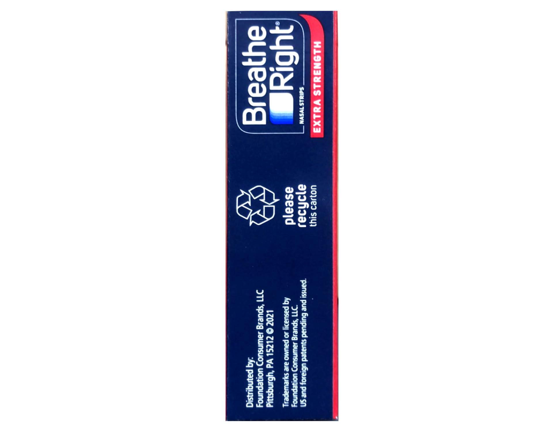 Breathe Right Breathe Right Extra Strength Nasal Strips-26 ct. (Quantity of 3)