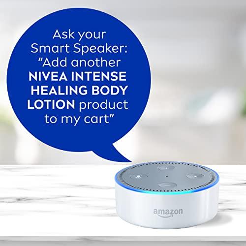 NIVEA NIVEA Intense Healing Body Lotion for Dry Skin, 72-Hour Moisturizing Lotion with Deep Nourishing Serum and Provitamin B5, 16.9 Fl Oz Pump Bottle