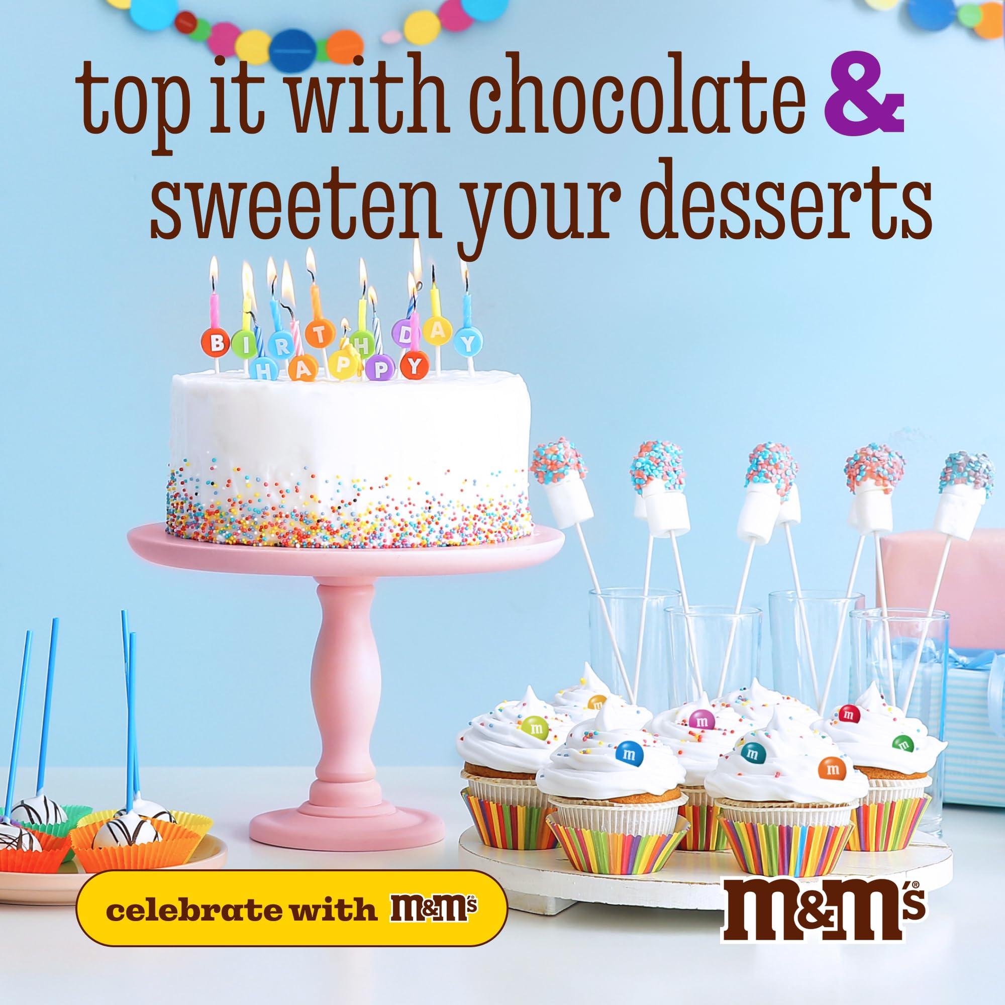 MY M&M'S M&M’S Dark Blue Milk Chocolate Candy, 5lbs of M&M'S in Resealable Pack for Candy Bars, Birthday Parties, Graduations, Congrats Celebrations & DIY Party Favors