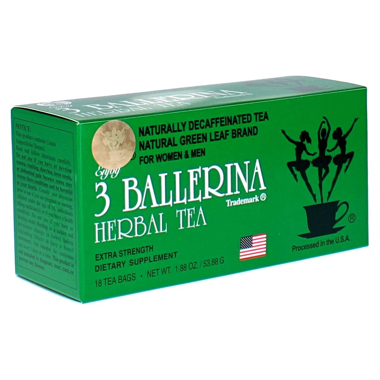 3 Ballerina 3 Ballerina Tea - 18 bags by 3 Ballerina
