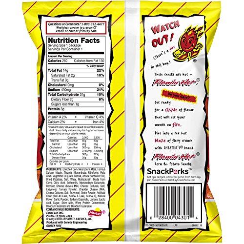 Chesters Chester's Flamin' Hot Fries, 1.75 Ounce (Pack of 60)