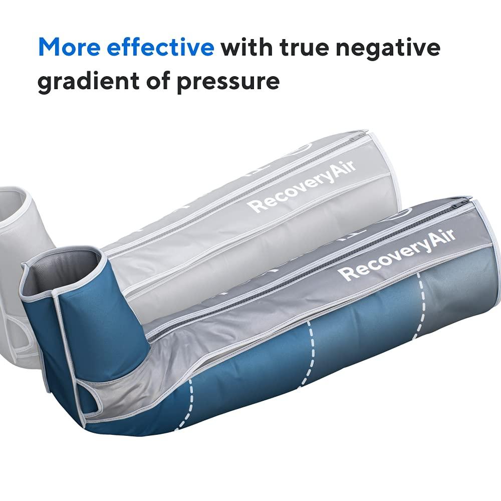 TheraGun TheraGun Therabody RecoveryAir PRO Massage Compression Boots - Leg Compression Sleeve & Massager for Circulation & Pain Relief, Muscle Recovery, Swelling and Stiffness in Knee & Calf (Small - 2nd Gen)