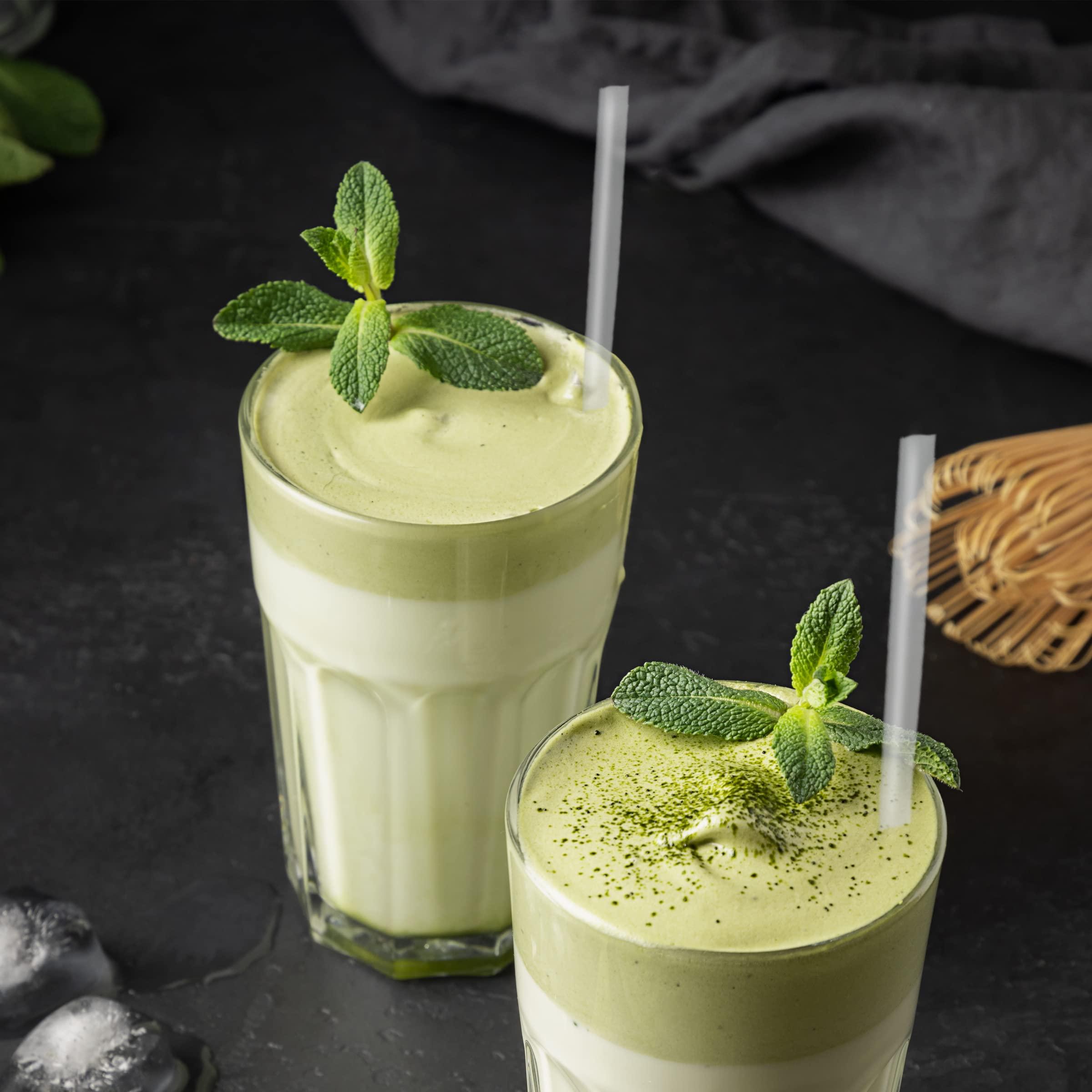 CVNDKN Clear Straws,100 Pcs Long Disposable Plastic Drinking Straws. (0.23\'\'diameter and 10.2\"long)-Clear