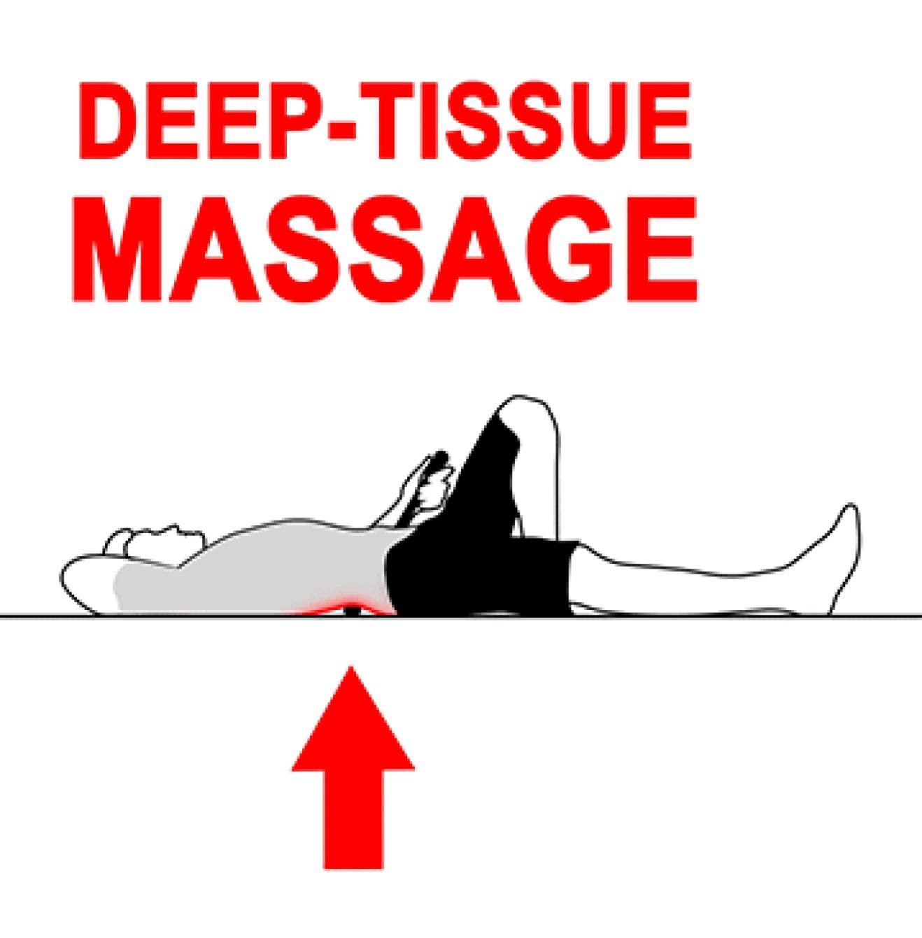 The Deep Tissue Doc The Deep Tissue Doc Low Back Massager for deep Tissue Massage of Low-Back