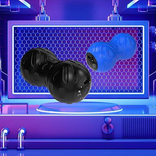 Hi5 Hi5 Clinton Vibration Massage Peanut,Full Body Massage,One Button to Control,5 Levels Adjustable,USB-C Charging,Scientific Noise Reduction (Black)