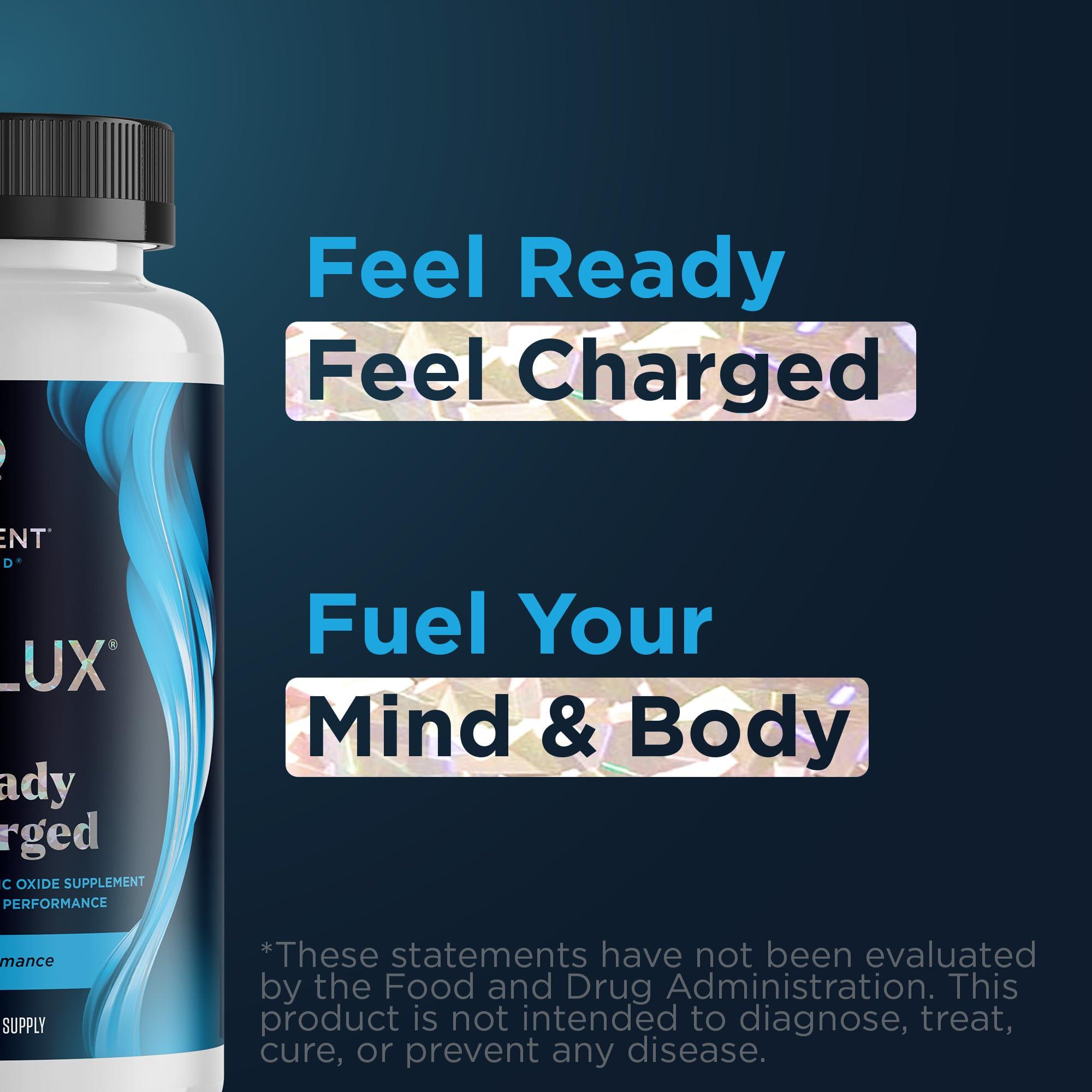 Promescent VitaFLUX Triple Power Nitric Oxide Supplement for Male Performance + VitaFLUX Women\'s Nitric Oxide Booster Supplement, Increase Circulation, Boost Energy & Heart Health, Performance, Stamina, Energy