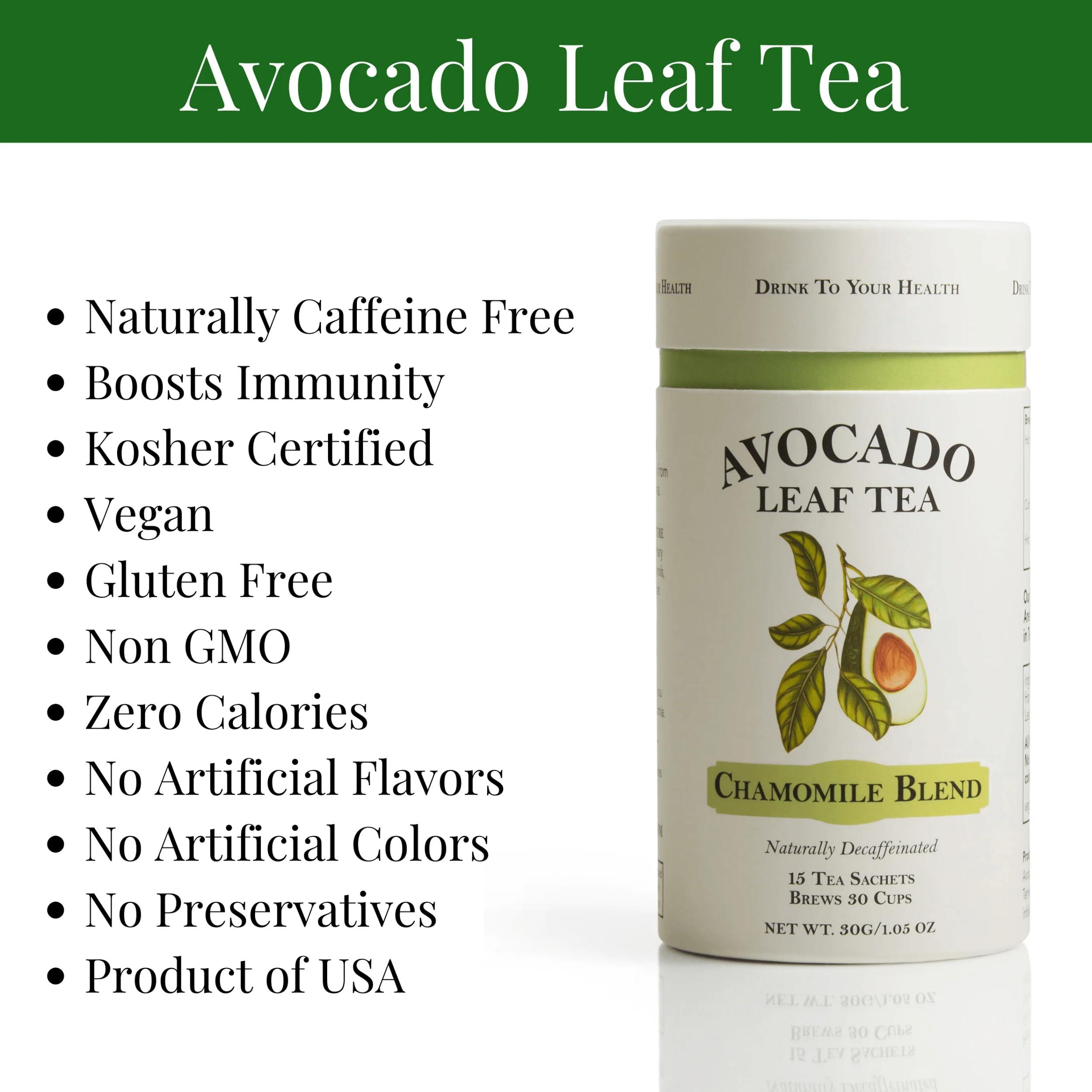 avocado leaf tea Avocado Tea Party With Five Blends | Variety tea Pack | Peach Tea | Lemon Tea | Natural Avocado Leaf Tea | Chamomile Tea | Black Tea | Great Gift Idea