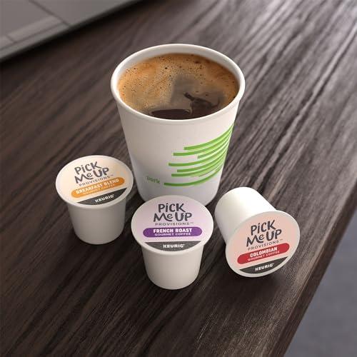Pick Me Up Provisions Pick Me Up Breakfast Blend Coffee Pods, Light Roast, 96/Carton