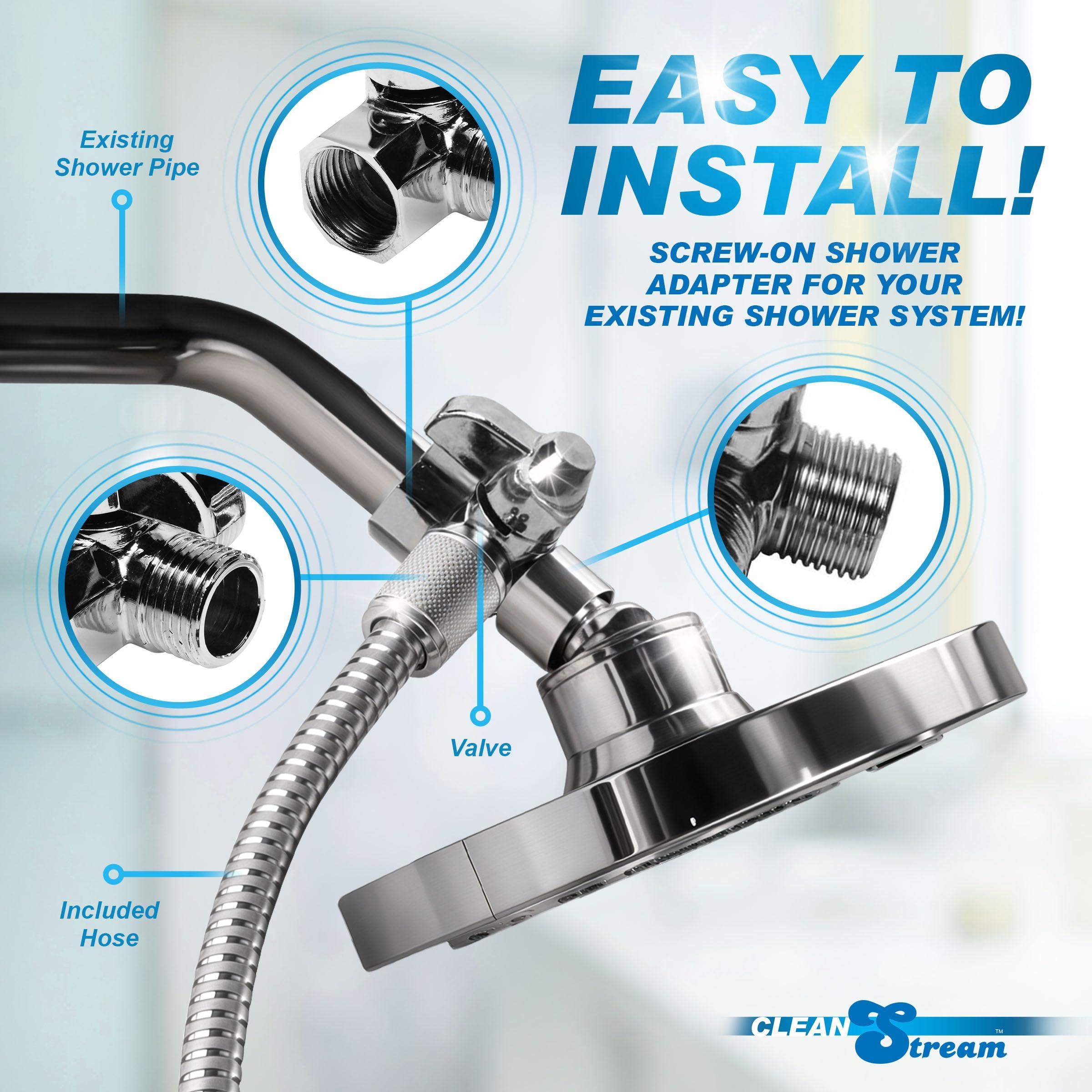 Cleanstream Cleanstream Angled Enema Nozzle, Silver