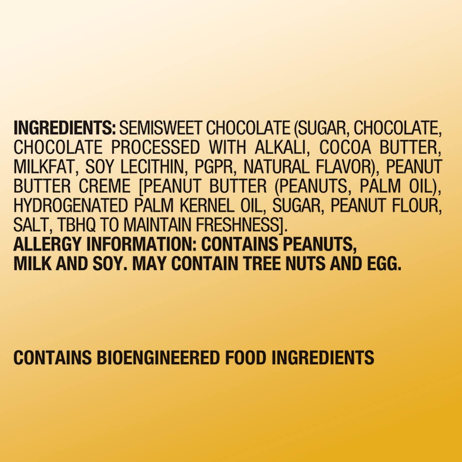 Dove DOVE Large PROMISES Dark Chocolate Peanut Butter Candy, 55 oz, 20 Packs per Carton