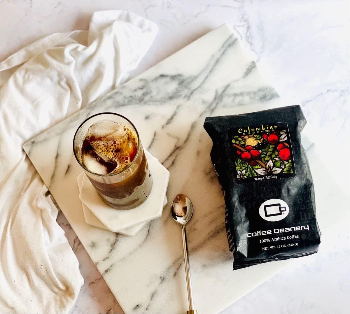 Coffee Beanery Colombian Specialty Coffee | 1 Bag 3LB Coffee (Fine) | Medium Roast