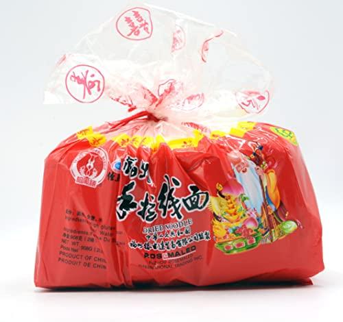 NOBLE PHOENIX BRAND Dry Noodle, Thin Organic ramen Noodles Low Calorie Asian Noodles for Healthy Noodle Dishes 2 lb (908g)