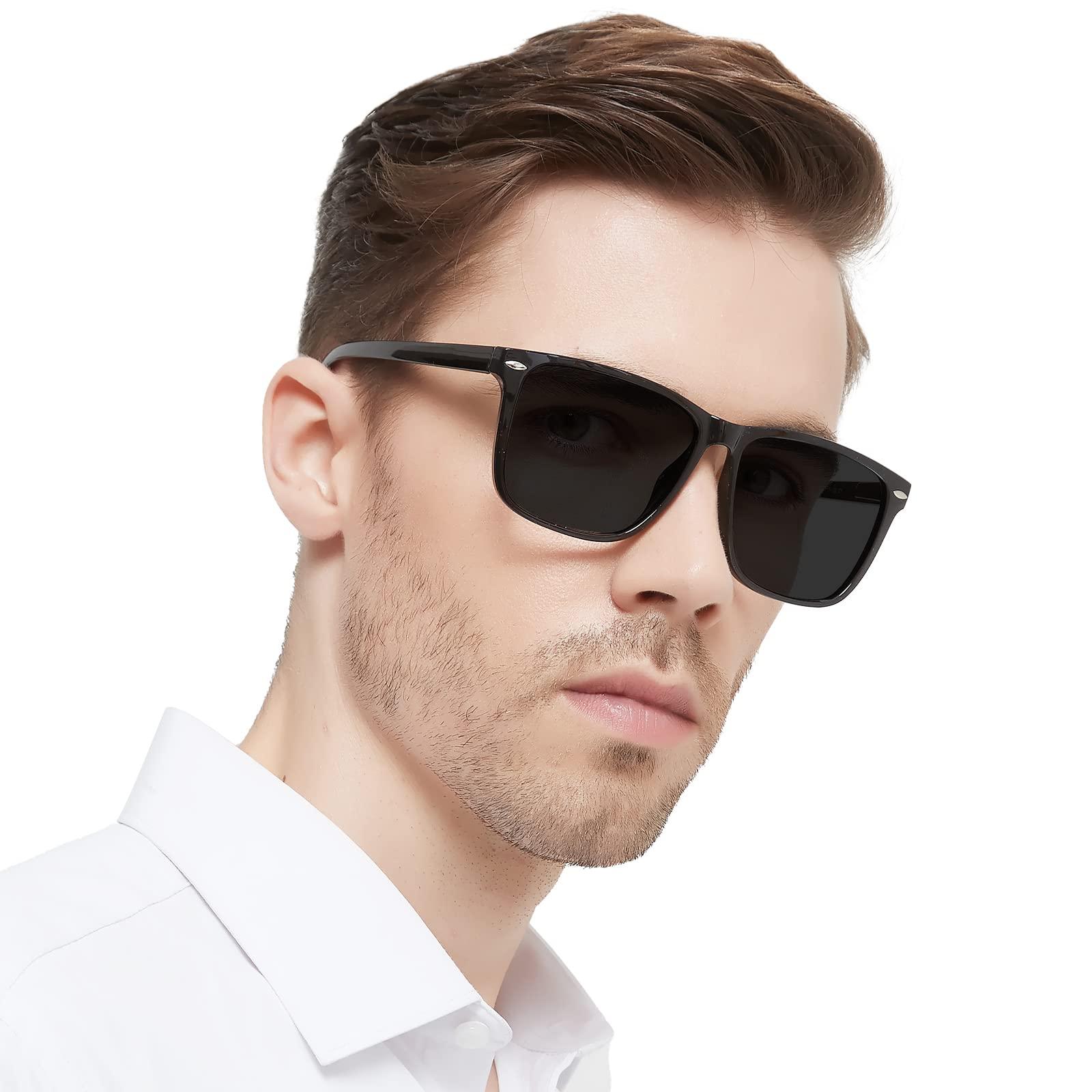 WEMOOTANTS WEMOOTANTS Reading Sunglasses 3.50 for Men Big Sun Readers With Durable Spring Hinges 1.0 1.25 1.5 1.75 2.0 2.25 2.5 2.75 3.0 3.5 4.0 Outdoor UV Protection Comfortable Fit (Black 350)