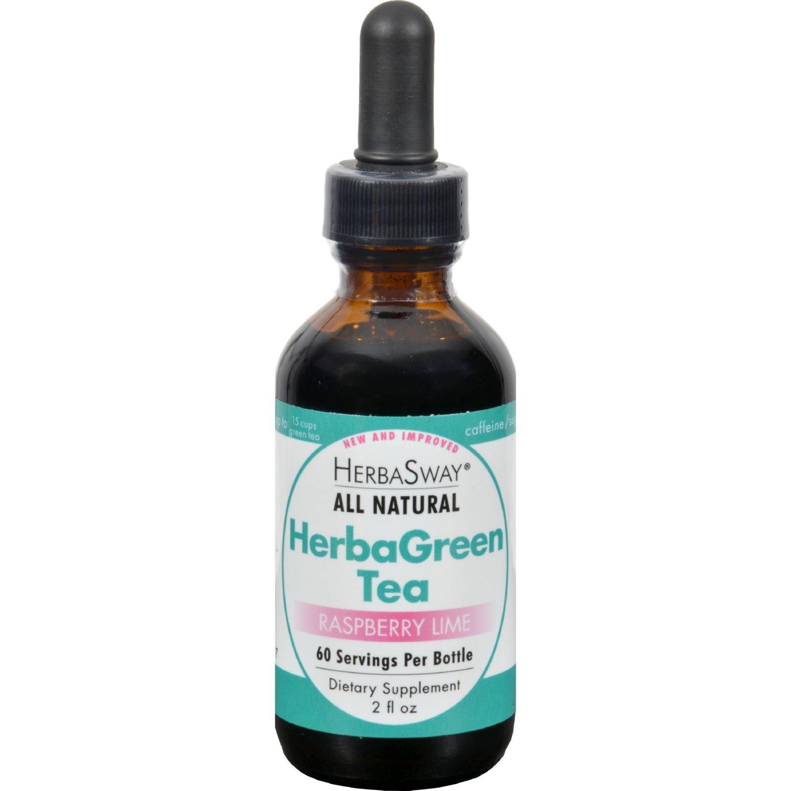Herbasway Herbasway Laboratories HerbaGreen Tea Raspberry Lime - 2 fl oz