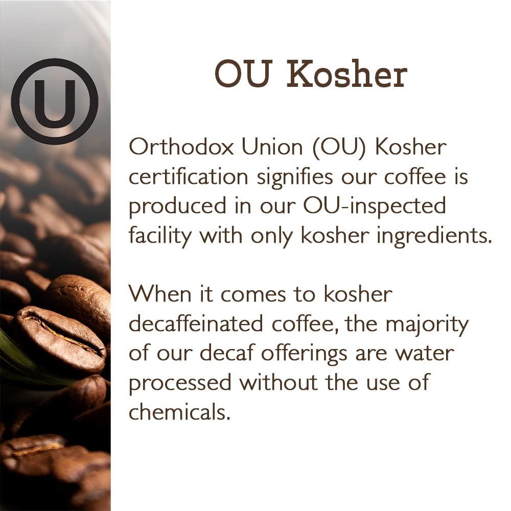 Fresh Roasted Coffee Fresh Roasted Coffee,Seriously Dark Decaf Artisan Blend,12 oz Dark Roast, Kosher, Ground