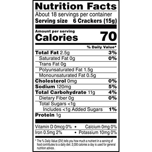 Town House Town House Pita Crackers Oven Baked Crackers, Party Snacks, Mediterranean Herb, 9.5oz Box (1 Box)