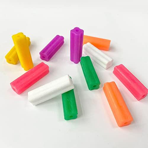 Yining Orthodontics Chewies for Invisalign Aligner Trays, 4 Chewies, Mint Scented, Cuboid, Non-Slip