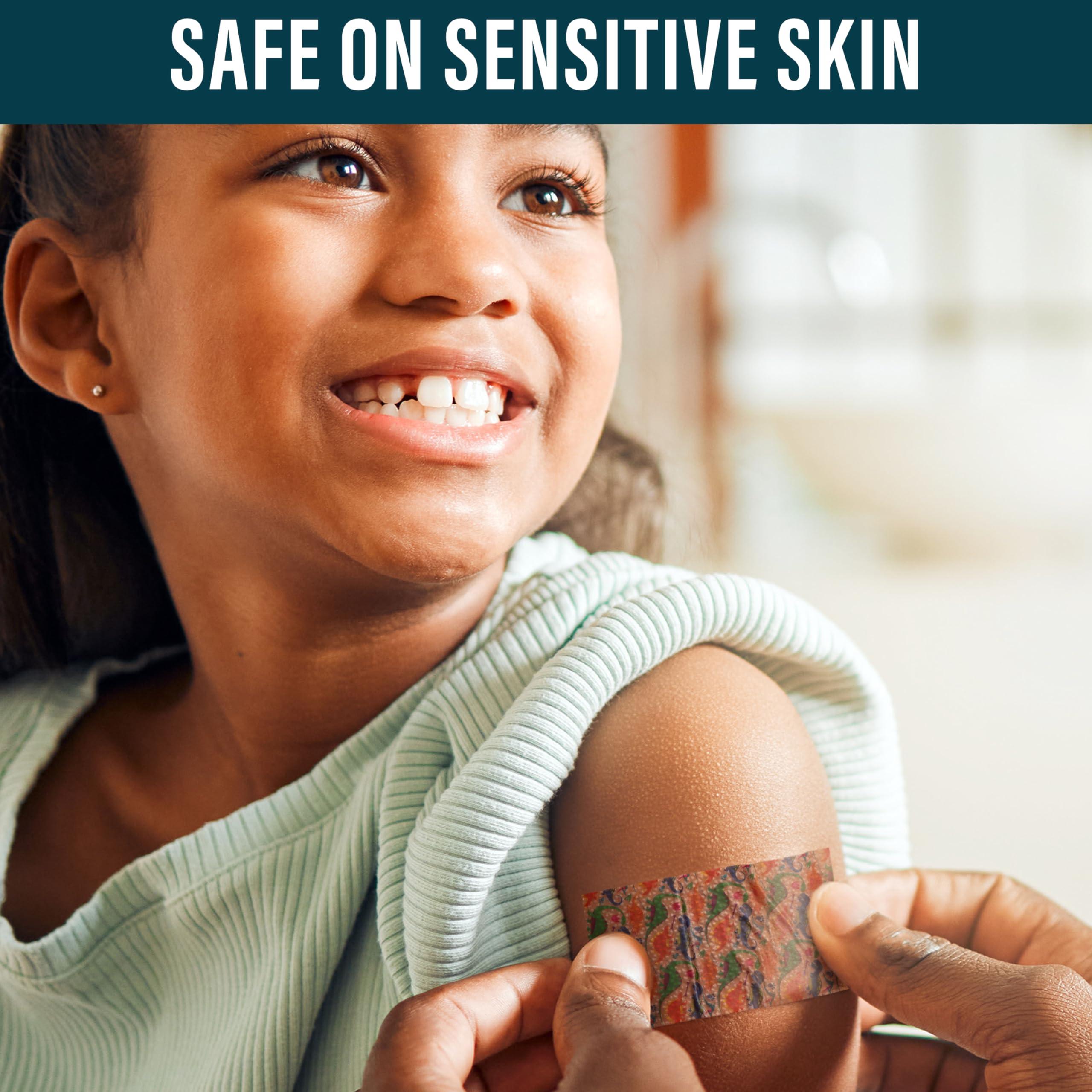 NUVADERMIS NUVADERMIS Silicone Scar Tape for Kids - Scar Tape for Surgical Scars - 120\" x 1.5\" Roll - Reusable Medical Grade Silicone Scar Tape for Children - 1 Pack - Dinosaurs