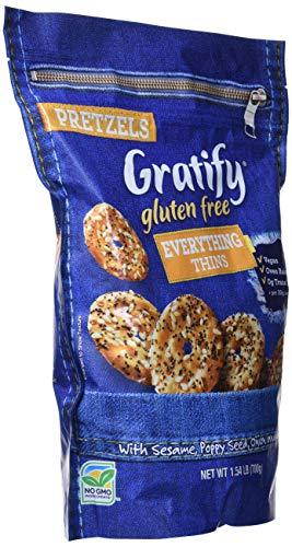 Gratify Gratify Gluten Free Everything Thins Pretzels (Net Wt 24 .64 OZ