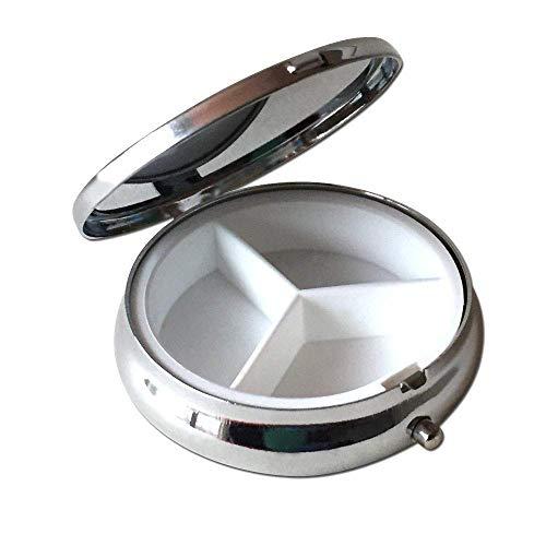 XLPING Witchcraft Pentacle - Pentacle Pill Box - Hidden Personality Pentagram Pill Box - Glass Candy Box