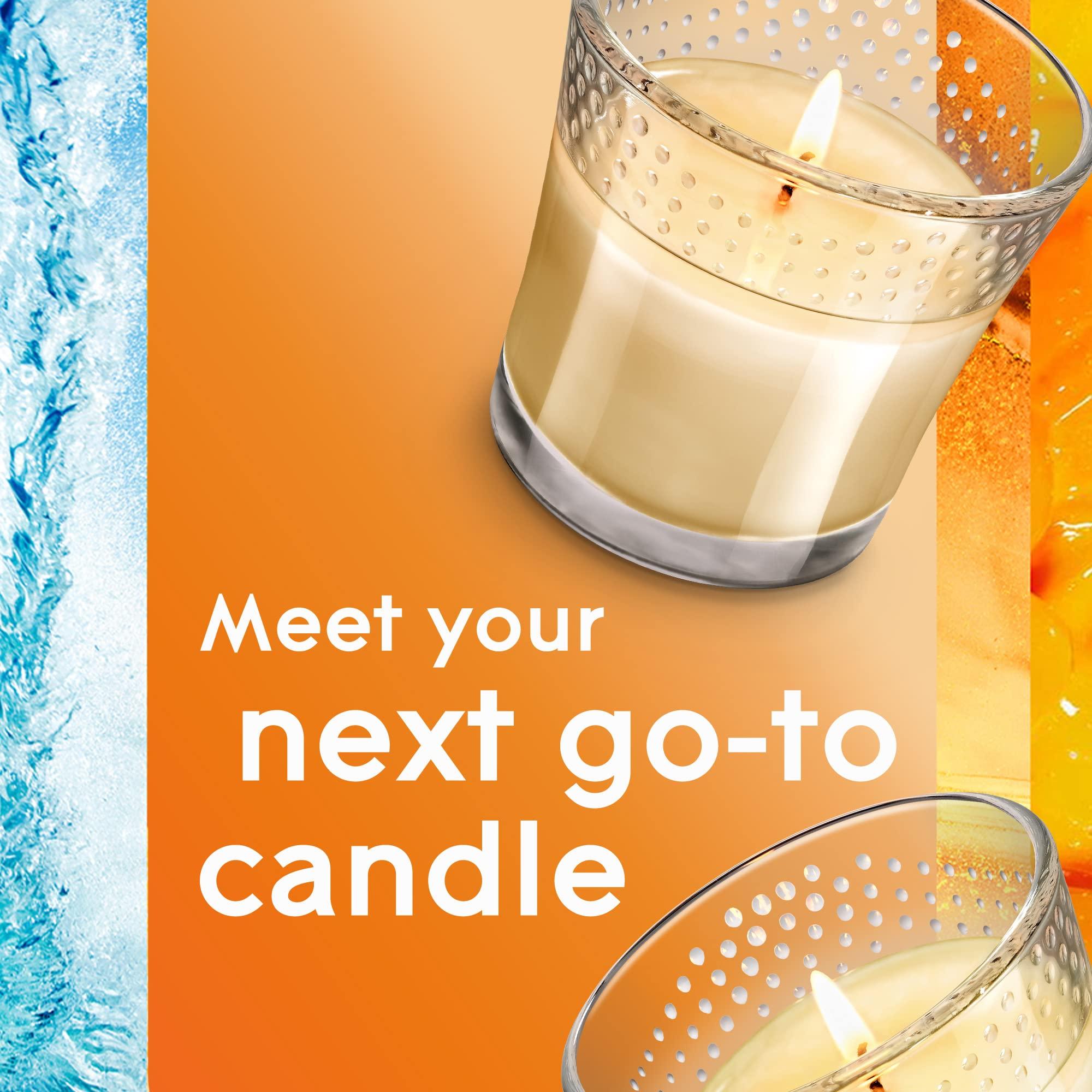 Glade Glade Candle Jar, Air Freshener, Coastal Sunshine Citrus, 3.4 Oz