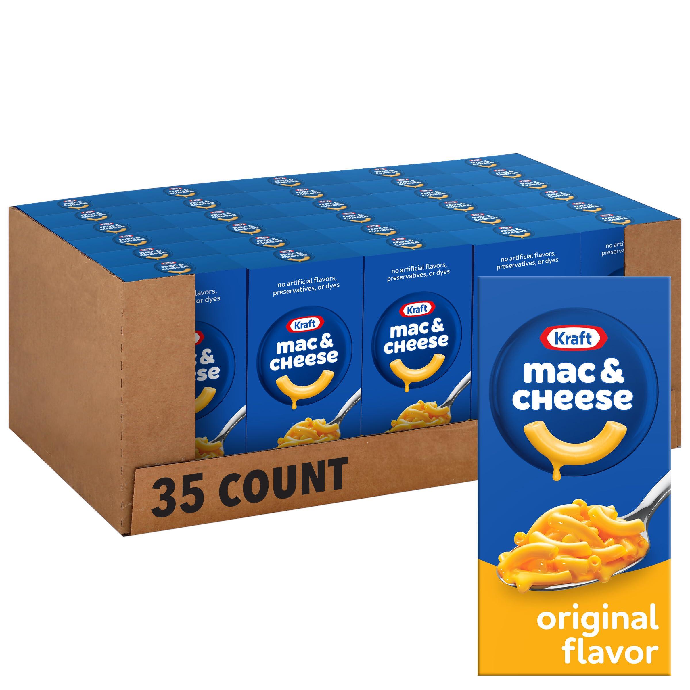 Kraft Kraft Original Flavor Macaroni and Cheese Dinner (7.25 oz Boxes (Pack of 35))