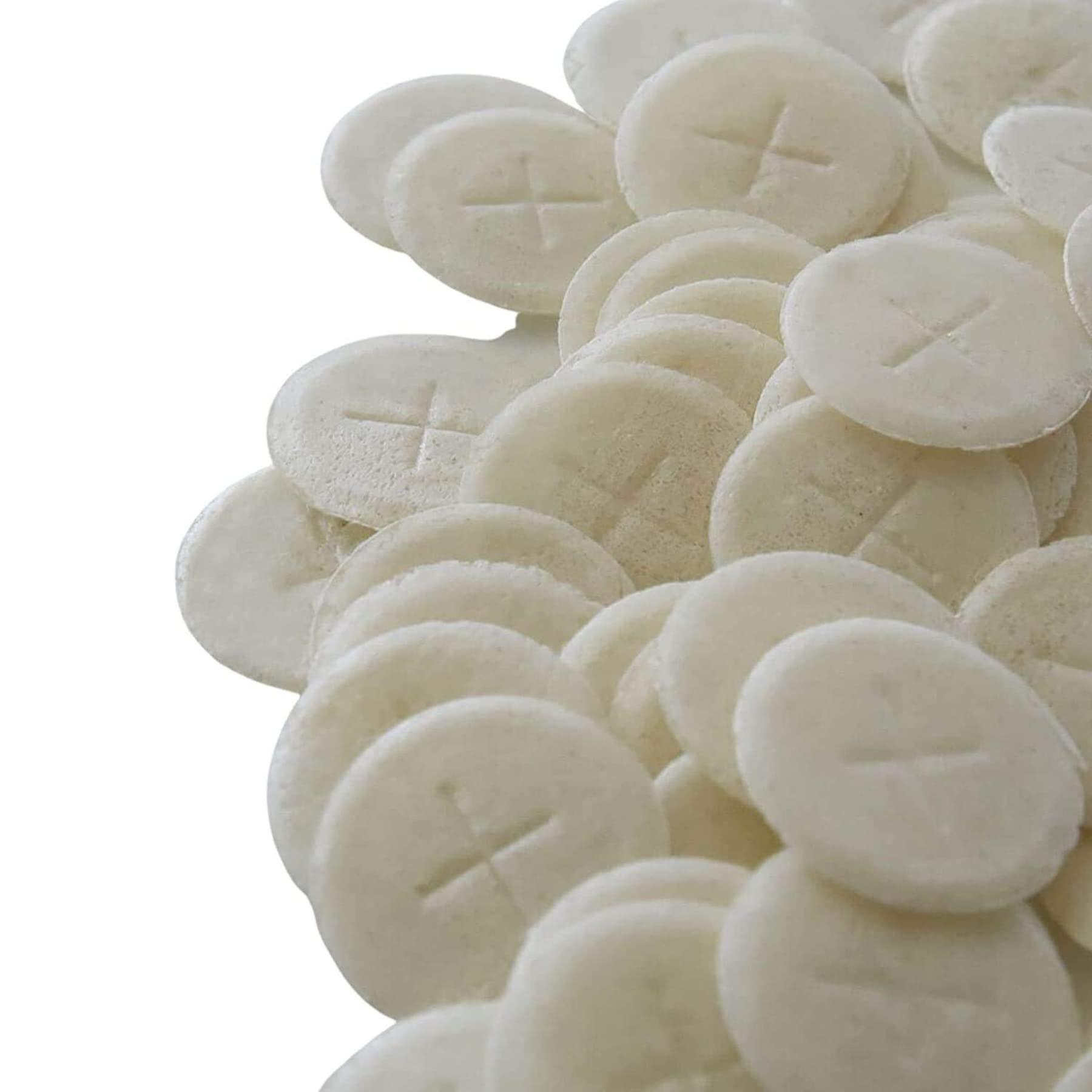 Needzo Altar Bread for Catholic Mass Communion, Wheat Round Host Wafers (1000 Count)