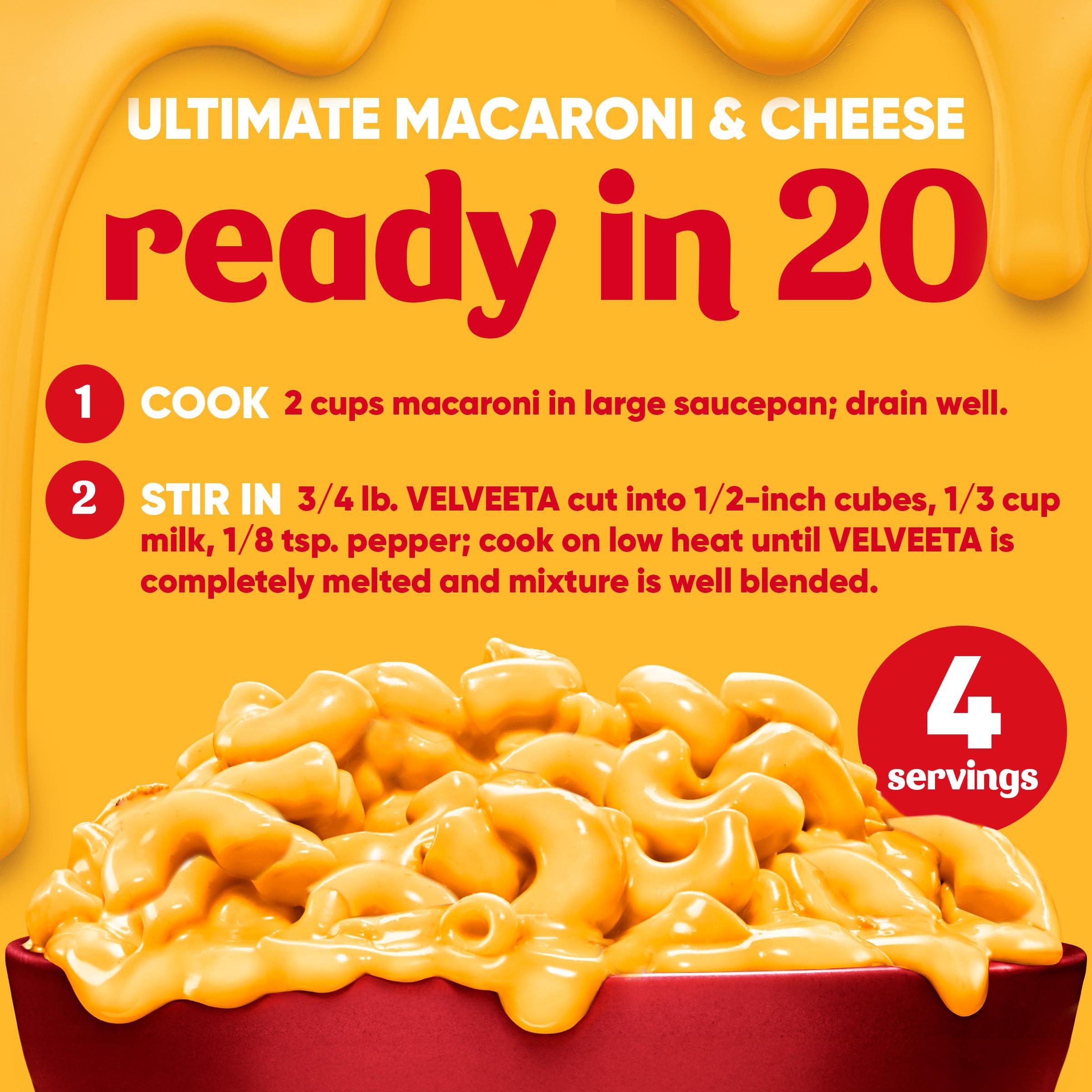 Velveeta Velveeta Original Pasteurized Recipe Cheese Product Classic Size, 32 oz Block