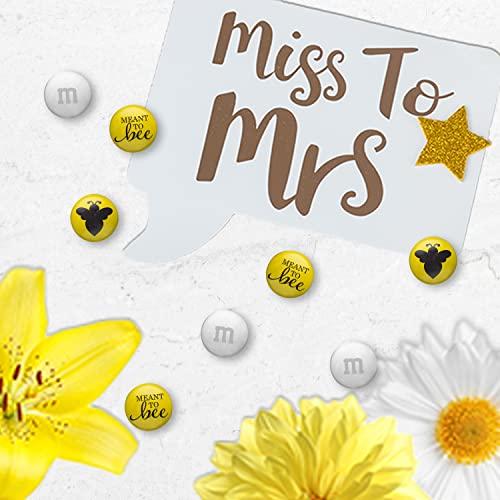 M&M'S M&MS Meant To Bee Milk Chocolate Candy - 2lbs of Bulk Candy for Engagement Party, Wedding Favors, a Chocolate Gift Box and More