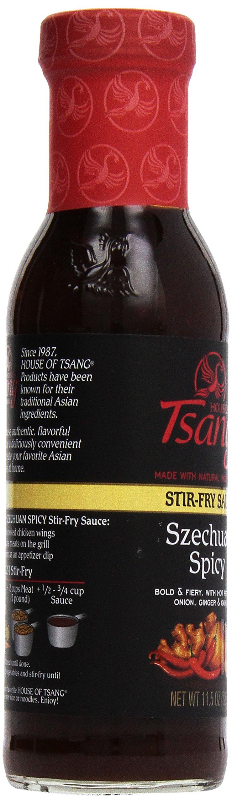 House of Tsang HOUSE OF TSANG Spicy Szechuan Stir-Fry Sauce, 11.5 Oz