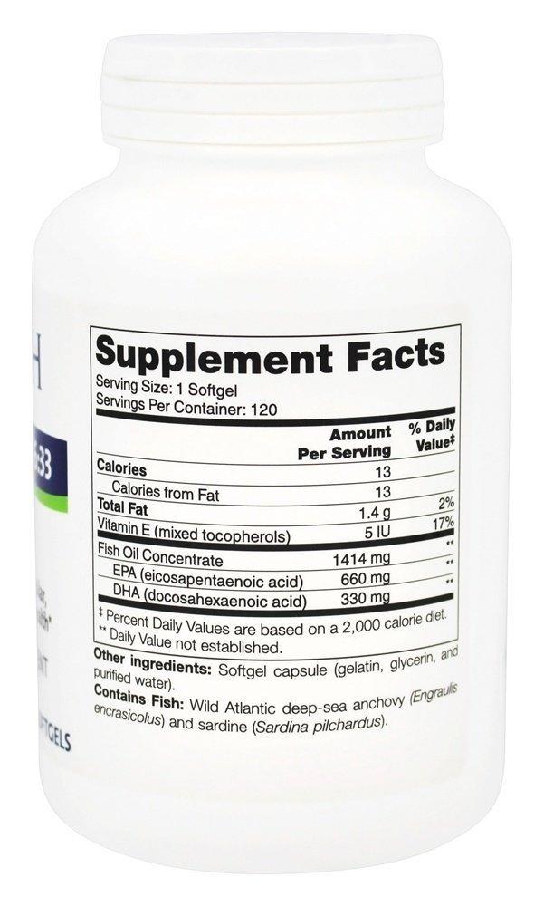 Nutritional Fundamentals for Health Nutritional Fundamentals for Health Trident SAP 66:33 120 gels