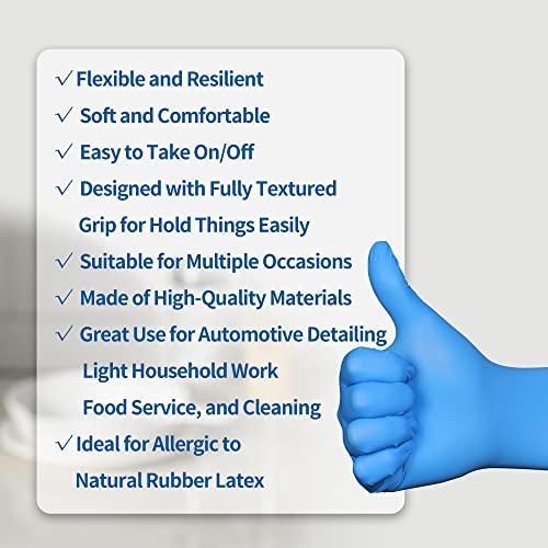 Daddy's Choice Daddy's Choice Nitrile Gloves L 1000 Disposable Blue, Size Large 1000 pcs/carton, No Latex No Powder,Safe Working, House Cleaning gloves