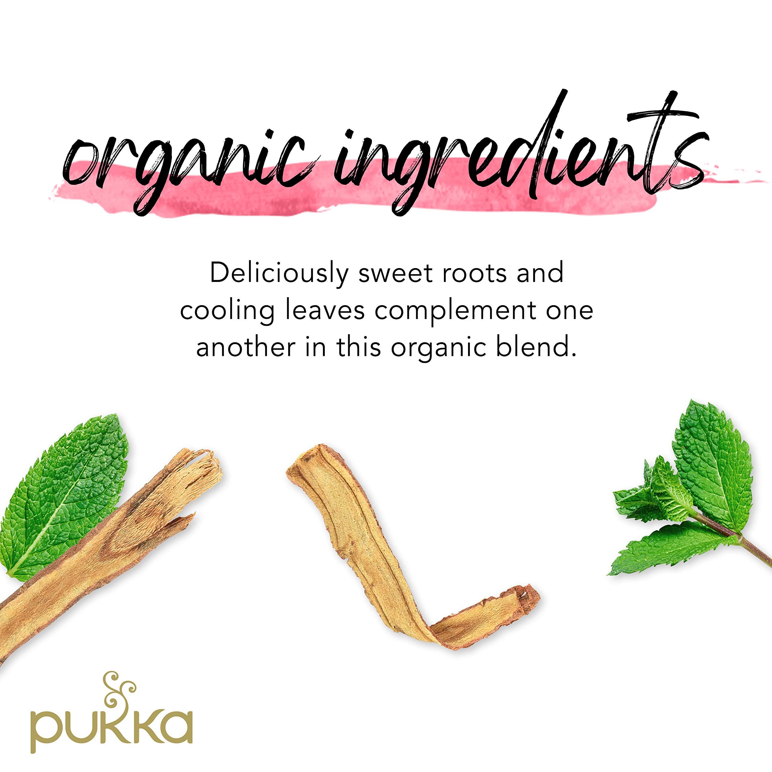 Nutrition World PUKKA Organic Peppermint & Licorice, 20 EA