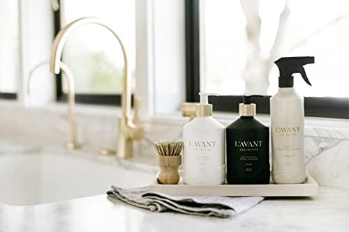 L\'AVANT Collective L\'AVANT Collective High Performing Dish Soap Refill | Plant-Based Ingredients & High Performing Formula | Fresh Linen Scent | 32 FL oz/946 mL