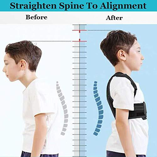 Lexniush Lexniush Professional Posture Corrector for Kids and Teens, Effective Upper Back Posture Brace for Teenagers Boys Girls Spinal Support to Improves Slouch, Prevent Humpback, Relieve Back Pain